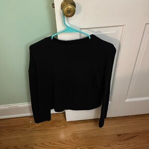 Plain Black Sweater